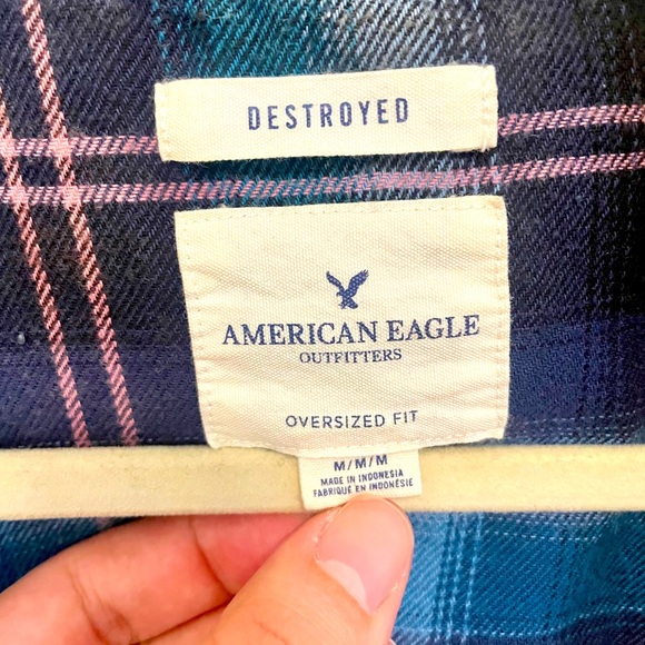 Destroyed button down shirt - Picture 3 of 4